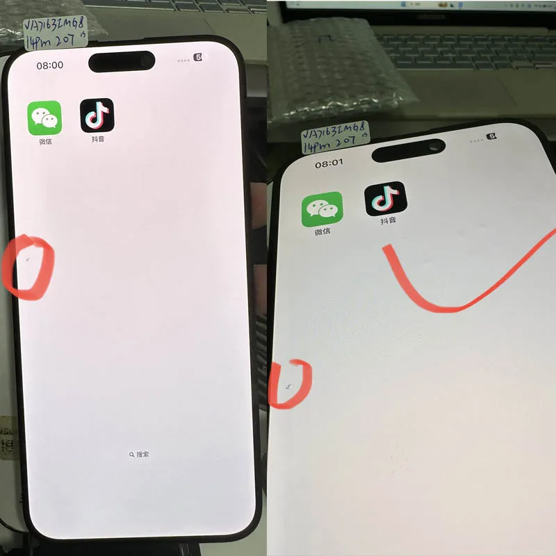 Dot Defect LCD For iPhone 14 Pro Max Lcd Touch Screen Digitizer