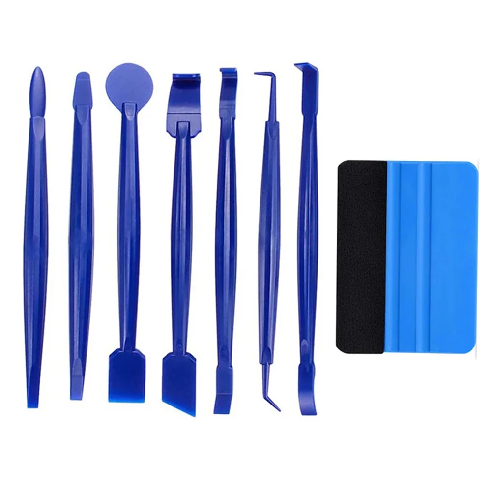 Car Foil Scratch Scraper Film Application Lightweight Sticking Tools Felt Compact Decal Practical Brand New High Quality