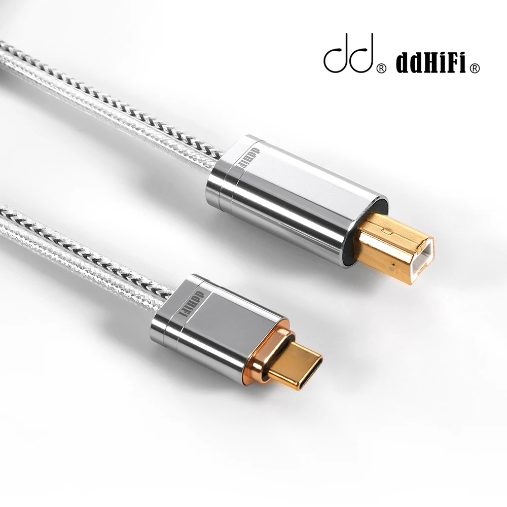 

DD ddHiFi TC09BC (USB-C to USB-B) HiFi Audiophile Cable with Double Shielded Structure and Noticeable Sound Quality Improvement