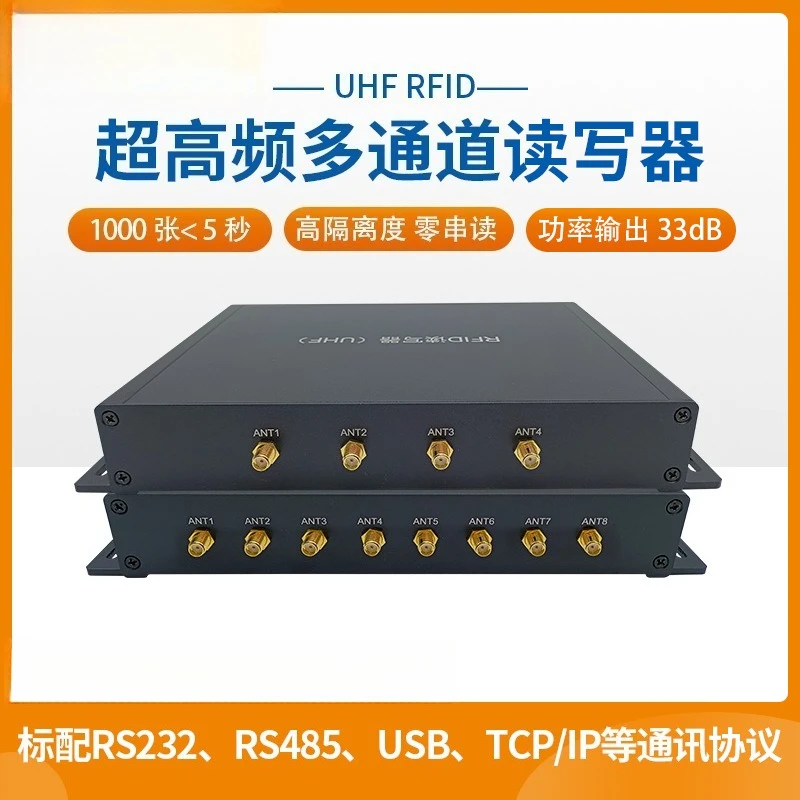 

UHF RFID Reader Multi-channel Long-distance Split Card Reader Passive Electronic Tag Reader