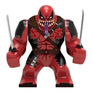 Disney-Mini Building Blocks Modelo, Figuras Tijolo, Grande Duende, Homem-Aranha, Homem de Ferro, Veneno, Capitão Falcão, Deadpool, Armadura Técnica, Cidade Presente Brinquedos 10 principais vendas lego technic grande - №9