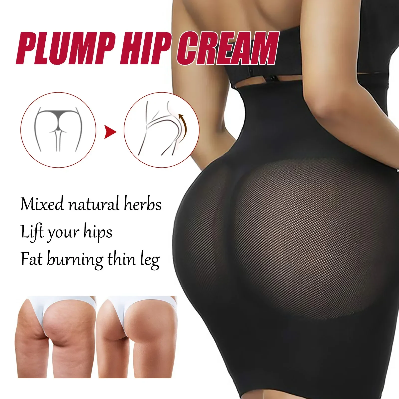 Big Ass Butt Enhancement Cream Hip glutei crescita rapida Butt Enhancer ingrandimento del seno Sexy Chest Body Care per le donne