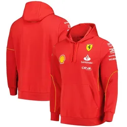 Formula1 Team Racing Men's Hooded Sweatshirt 3d Print Long Sleeve Pullover Training Sports hoodies Oversized For Men's Sweater