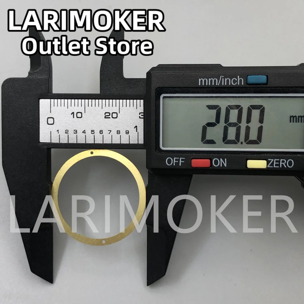 Junta de mostrador LARIMOKER 28 mm adequada para movimento NH35 NH36 NH38NH70NH72