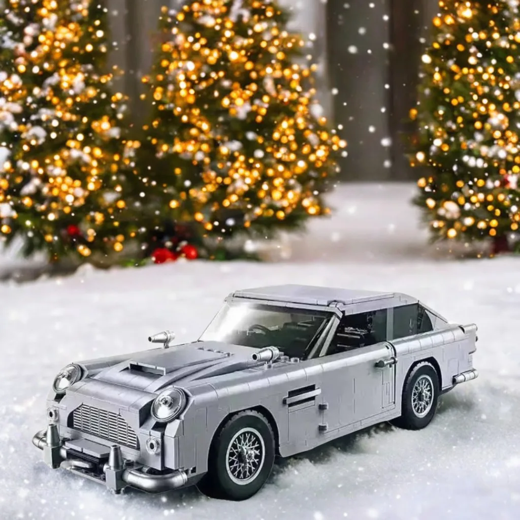 

Классическая модель автомобиля Джеймса Бонда DB5 007, 1439, строительные блоки, сборка автомобиля, строительные блоки, игрушка, подарок для мальчика
