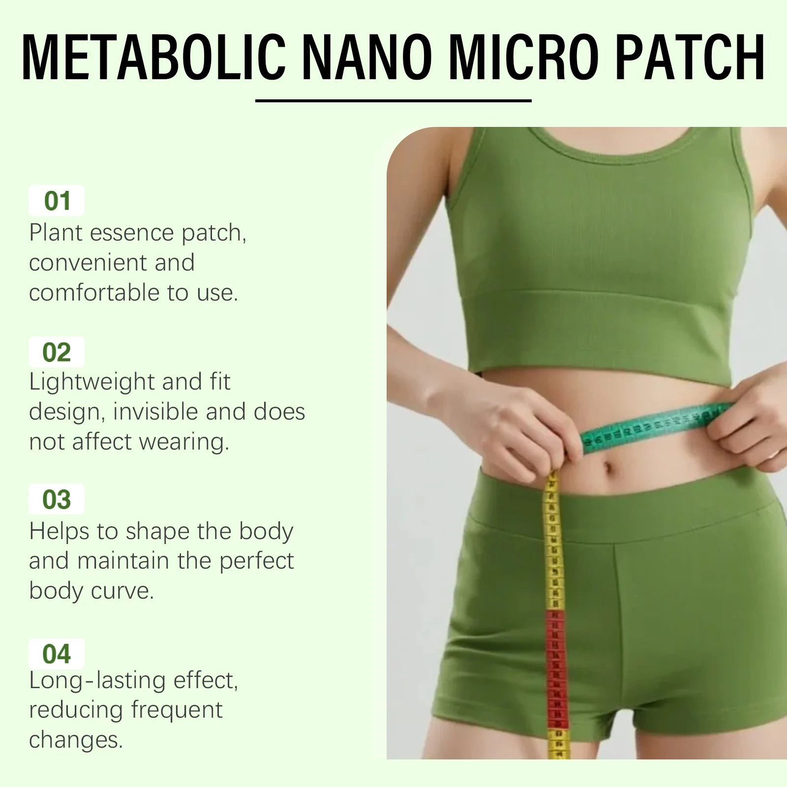 Advanced Nano Microneedle Patch For Body Skin External Application Care Sticker Breathable Daily Use Firming Skin Adhesion≤0.3mm
