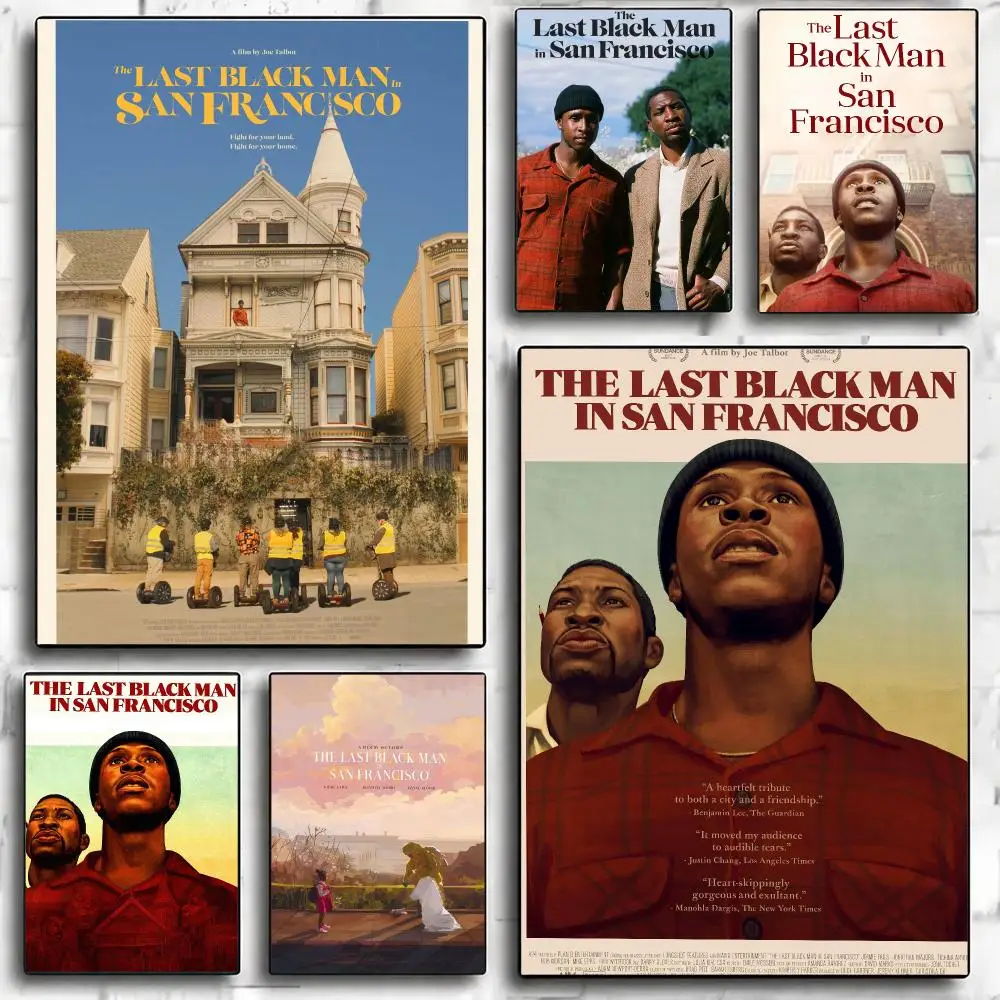 classic movie T-The Last Black Man in San-N Painting Calligraphy Nature Inspired Artwork for Living Room  Home Decoration