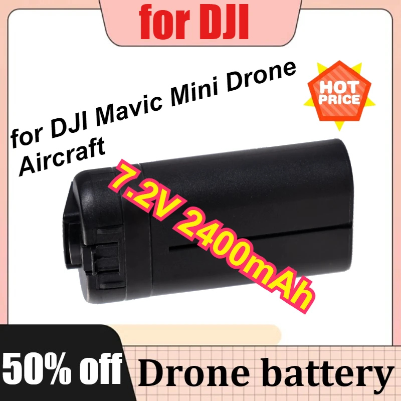

7.2V 2400mAh for DJI Mavic Mini Drone Aircraft Rechargeable Battery Flight Time 30 Min Capacity