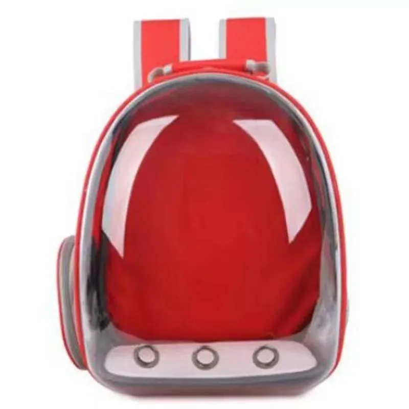 Mochila transportadora transpirable tipo cápsula para gatos y perros - imagen 4
