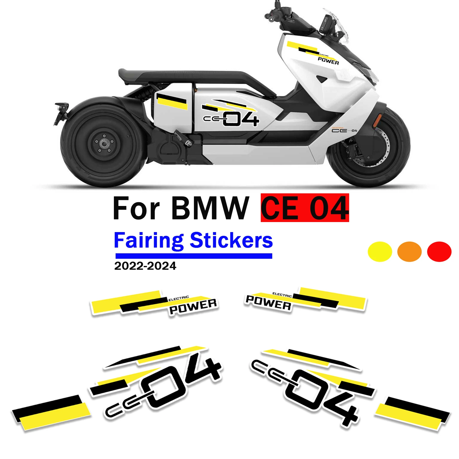 BMW CE-04 İçin PVC Yan Yapışkanlı Kaplama ve Koruyucu Ürünlerin Değerlendirmesi