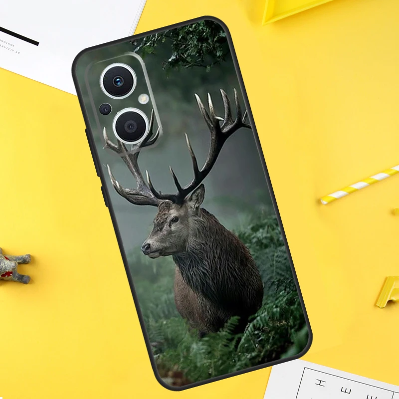 STUNNING DEER Animal Case For OPPO Reno 7 Reno 10 Pro 4 5 6 8 Lite 8T 4Z 5Z OPPO Find X6 X5 Pro X2 X3 Neo Cover