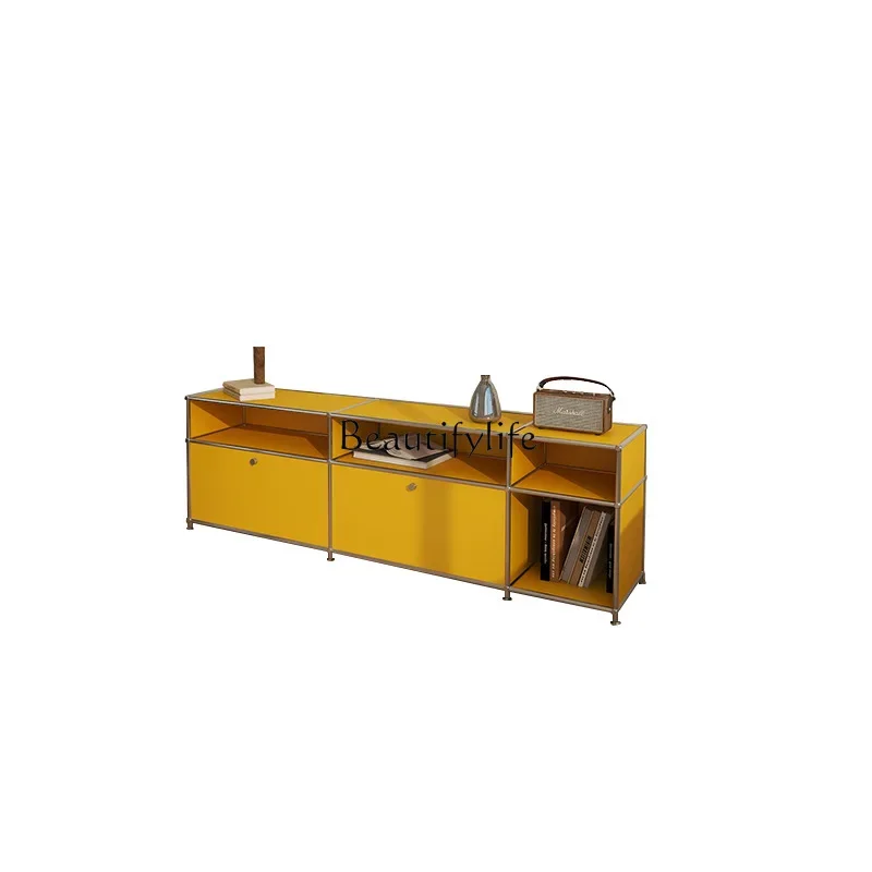 

ls 27TV cabinet custom stainless steel assembly combination module cabinet