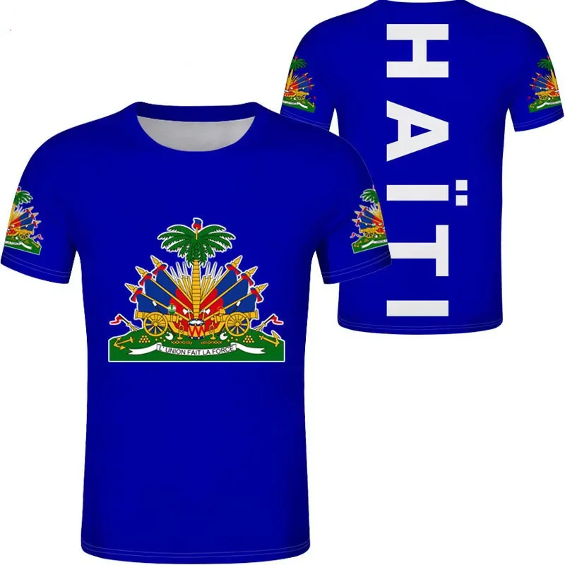 

Haitian Flag Emblem T-Shirt 3D Printed T-Shirt Summer T-Shirt Fashion Casual T-Shirt for Men and Women Pro Choice Redtube Logo