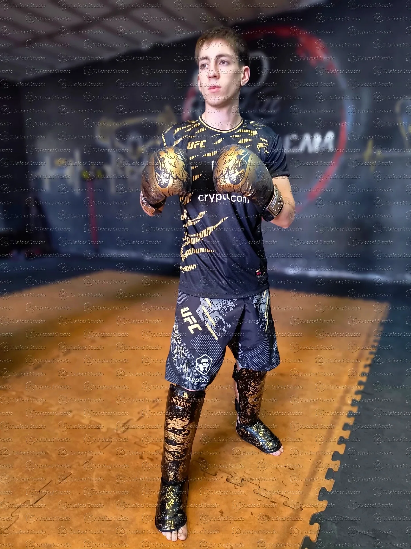 

Новые шорты с короткими рукавами для бокса и тренировок UFC для мужчин и женщин от аутентичного боевого ночного дышащего быстросохнущего спортивного комплекта ﻿