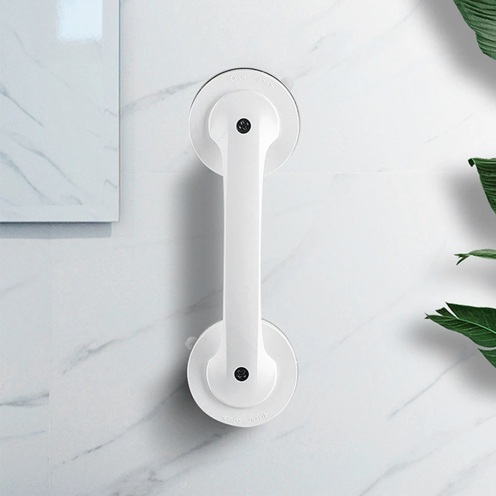 

Compact Suction Cup Shower Handle Bathroom Grab Bar For Seniors Easy Installation And Removal