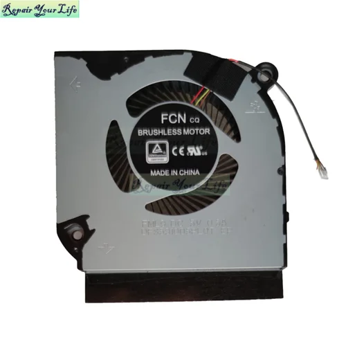 Imagen 2 del producto Ventilador de refrigeración GPU para CPU de ordenador portátil, Enfriador para Acer PH315-52 PH315-54 Predator Helios 300 N20C1 23.q5mn4.001 DC28000W8D0