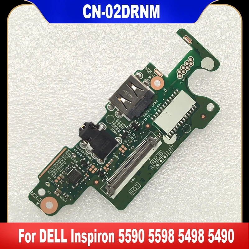 

02DRNM, новый оригинальный для DELL Inspiron 5590 5598 5498 5490, USB-аудио плата чтения карт SD 2DRNM CN-02DRNM, высокое качество