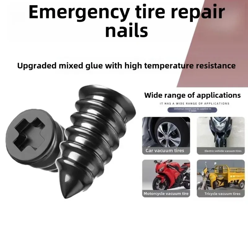 

FKY For Car Tire Repair Rubber Nail Sleeve General Motors Motorcycle Tire Repair Nail Truck Bicycle Motorcycle Tire Puncture Rep