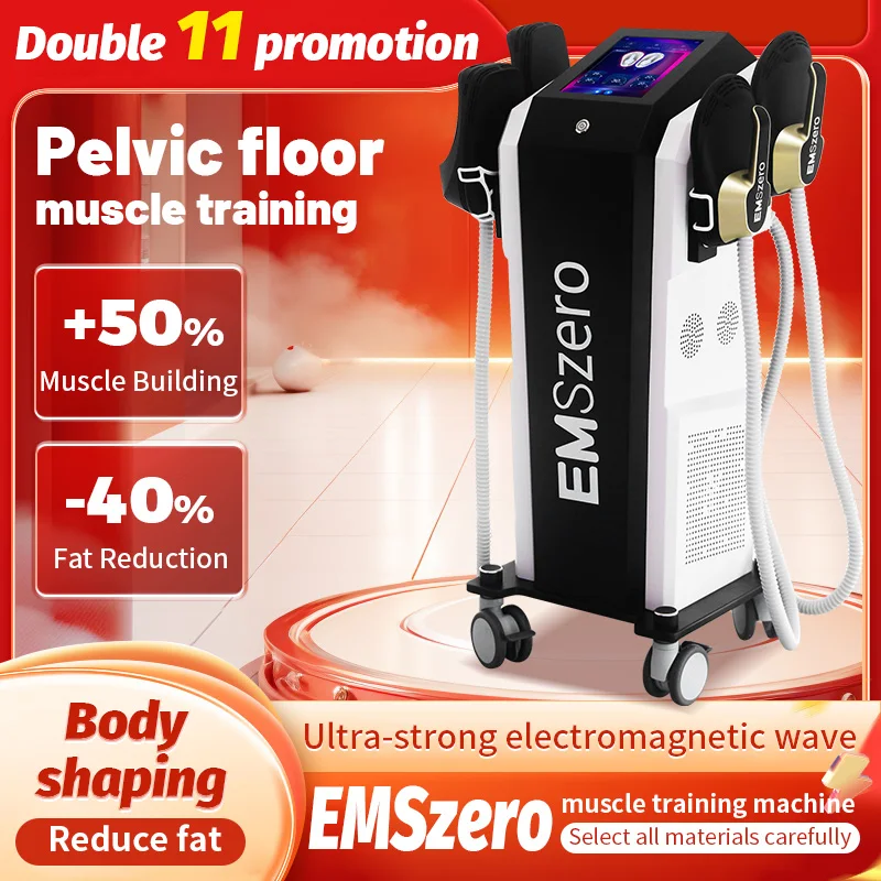 EMSzero RF Shaping Machine Professional 6500w Body Slim Muscles EMS Electromagnetic Stimulation Buttocks Toning