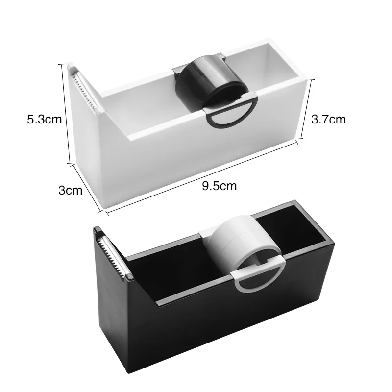 Eyelash Extension Tape Cutter Lash Adhesive Tape Dispenser Holder Base Eyelashes Lifting Plastic Rotate Tape Cutting Makeup Tool