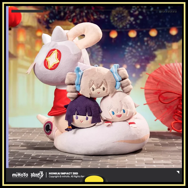 

Honkai Impact 3 Keychain Bag Charm Kiana Raiden Mei Bronya Rand Action Figures Model Elysia Q-version Wish Group Series Original