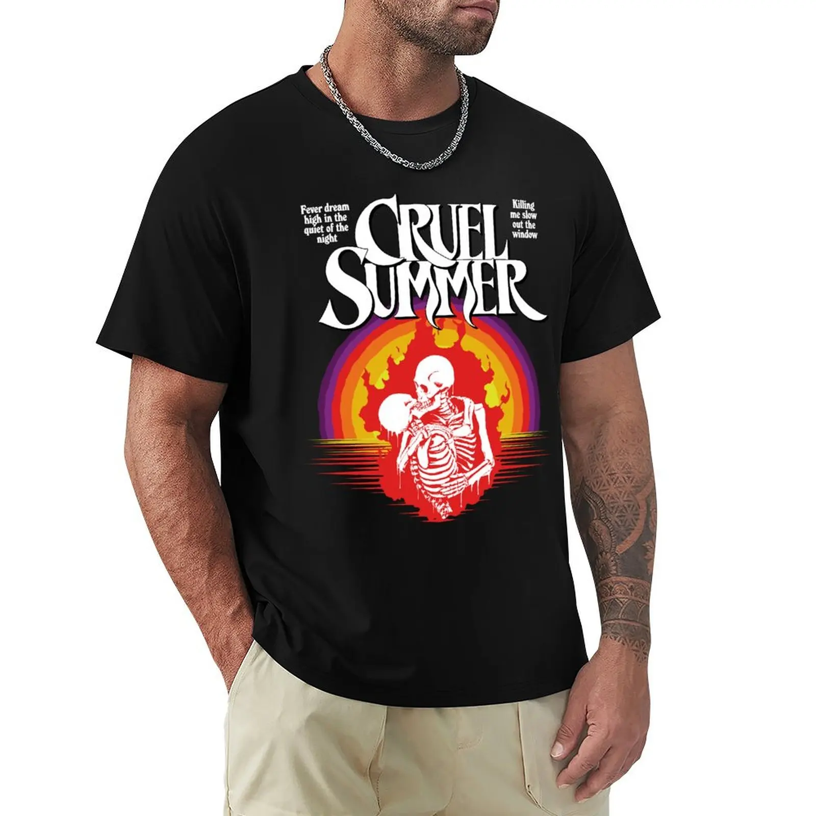 

Summer T-Shirt funny shirt cotton vintage graphic tee man clothes Men's t-shirts
