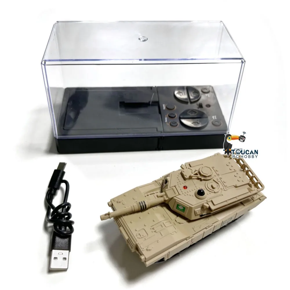 Venta de EE. UU., tanque de batalla infrarrojo RTR, torreta de tanque militar RC, Mini juguete giratorio para regalo para niños