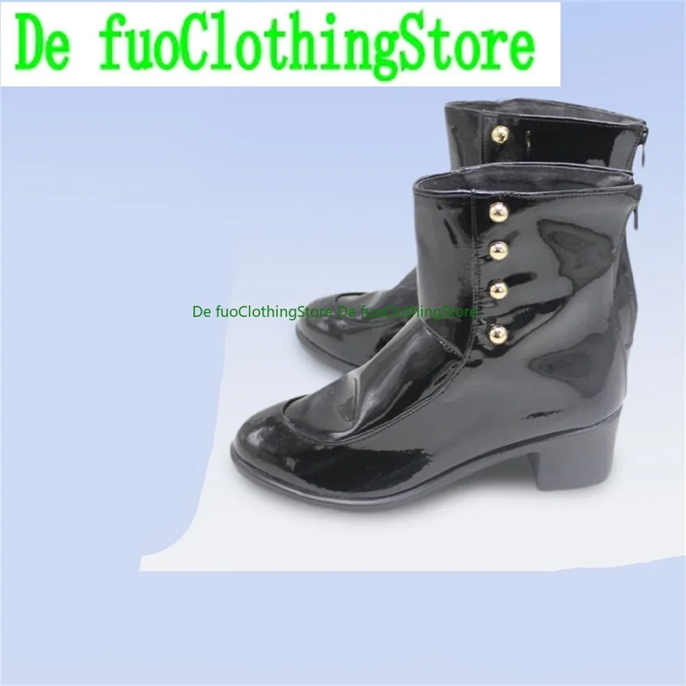 Shikinagi Akira تأثيري أحذية الأحذية لعبة أنيمي هالوين عيد الميلاد Defu متجر أحذية الملابس