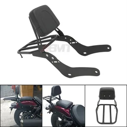 Motorcycle Accessories Rear Backrest Sissy Bar Luggage Rack For Honda Rebel 1100 CMX1100 CM CMX 1100 2021-2025