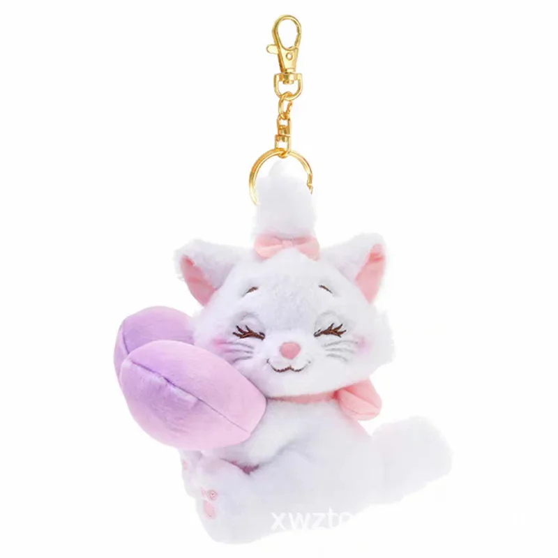 11 سنتيمتر لطيف الكرتون Kawaii بوه الدب دامبو غرزة احتضان الحب أفخم دمية حقيبة سلسلة مفاتيح قلادة لعبة هدية