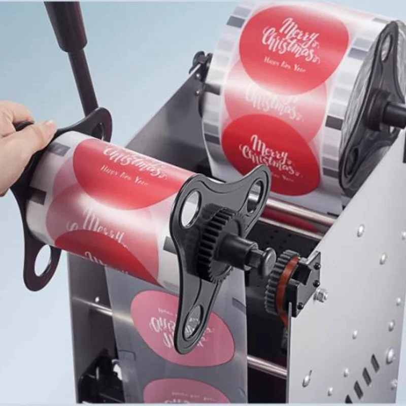 Máquina automática de selagem de copos, máquina de chá com bolhas, selador de copos para café/chá com leite/copo de leite de soja, 9.5/9cm, máquina de chá boba