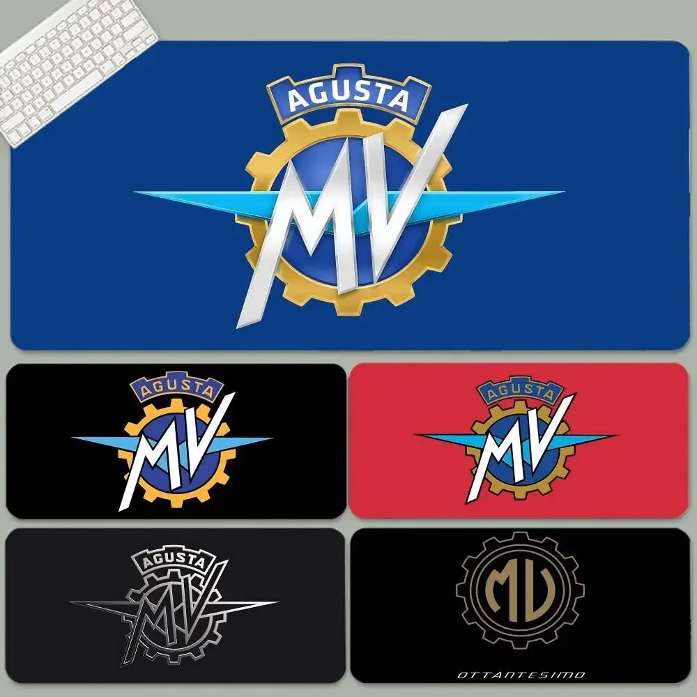 M-MV A-Agusta INS Tide Large Thickened Mouse Pad Oversized Gaming Keyboard Notebook Table Mat For PC Computer Table