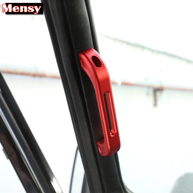 

For Land Rover Defender 90 110 2004-2018 Car Interior Aluminum Alloy A-pillar Handle Car Accessories