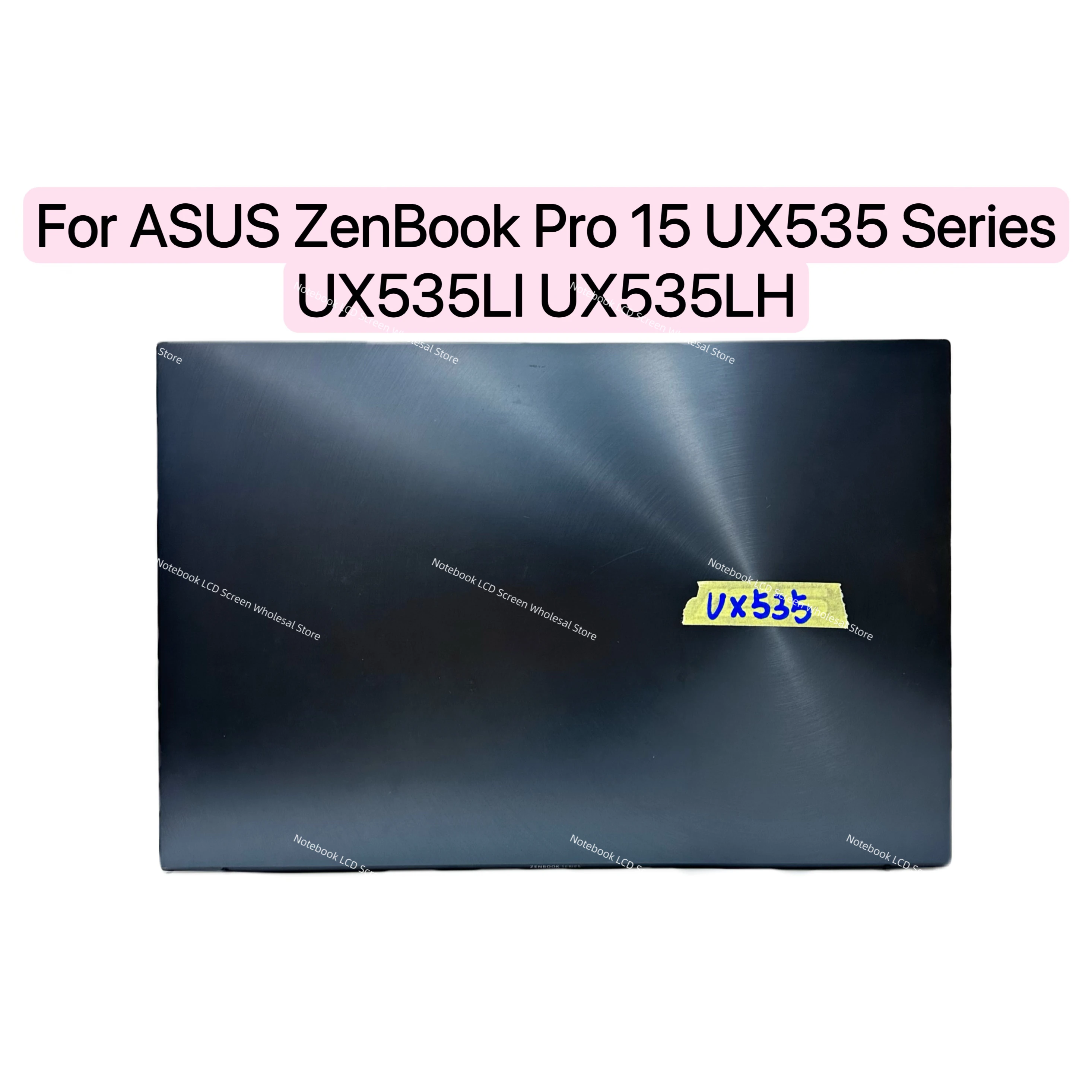 For ASUS ZenBook Pro 15 UX535 Series UX535LI UX535LH OLED LCD Touch Screen Display Panel Original Assembly Top Half Parts