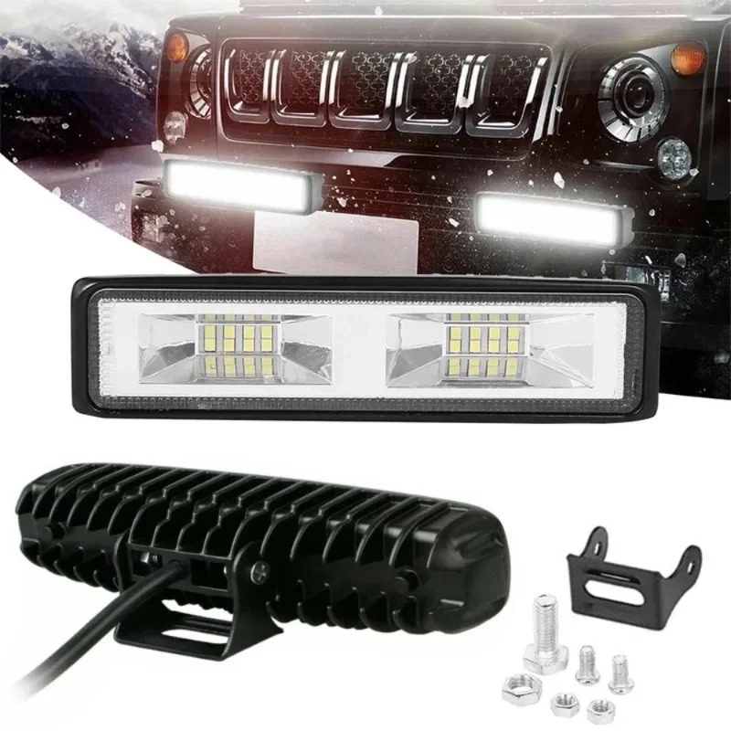 

2PCS 9-36V 48W 16LED Car Work Light Waterproof Motorcycle Off-road Truck Spotlight Headlights Lamps Auto Exterior Accessories