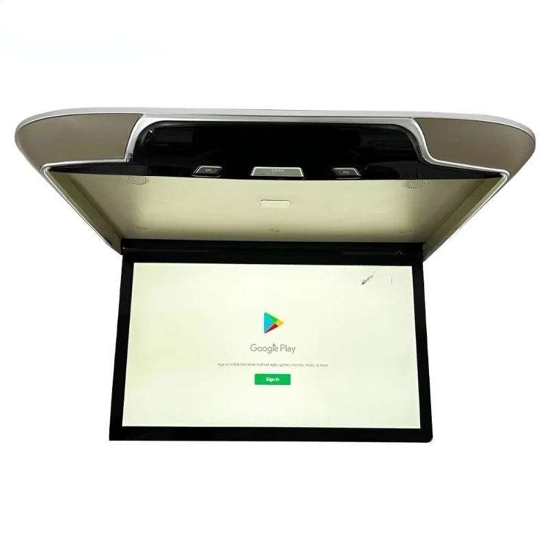 

21.5 Inch Android Ceiling Mount Player Automotive Multimedia Flid Down Smart TV Roof for Cars 1920*1080P Video