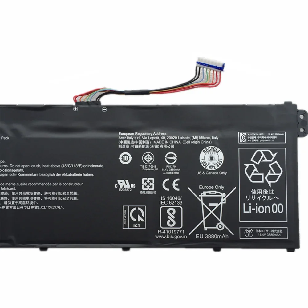 Imagem -04 - Bateria do Portátil para Acer Aspire A51452 A51543 A515-44 A514-52g A515-43 Original Novo Ap18c4k Ap18c4k Ap18c4k 11.4v 48 50.29wh