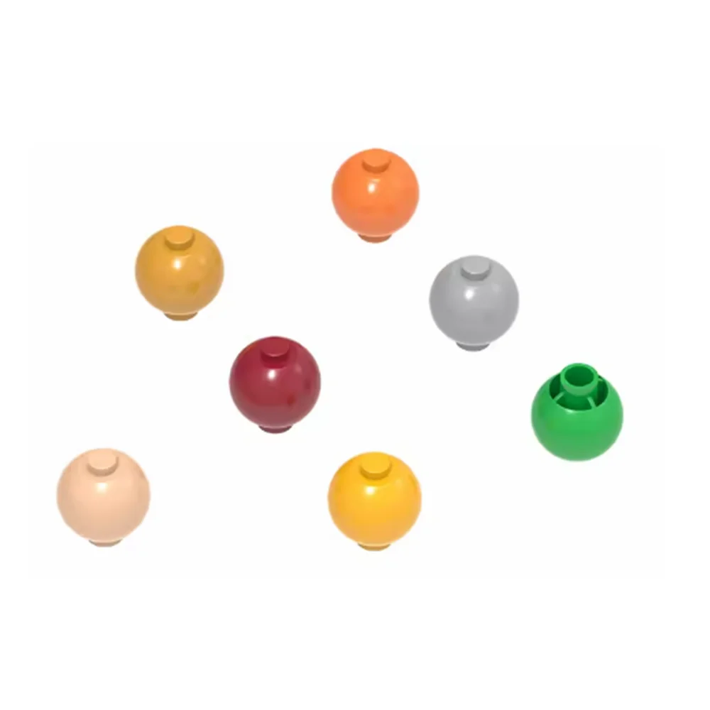 

Gobricks Building Blocks GDS-90128 Brick 2 x 2 Round Sphere with Stud [Plain] compatible with lego 20953 Technical