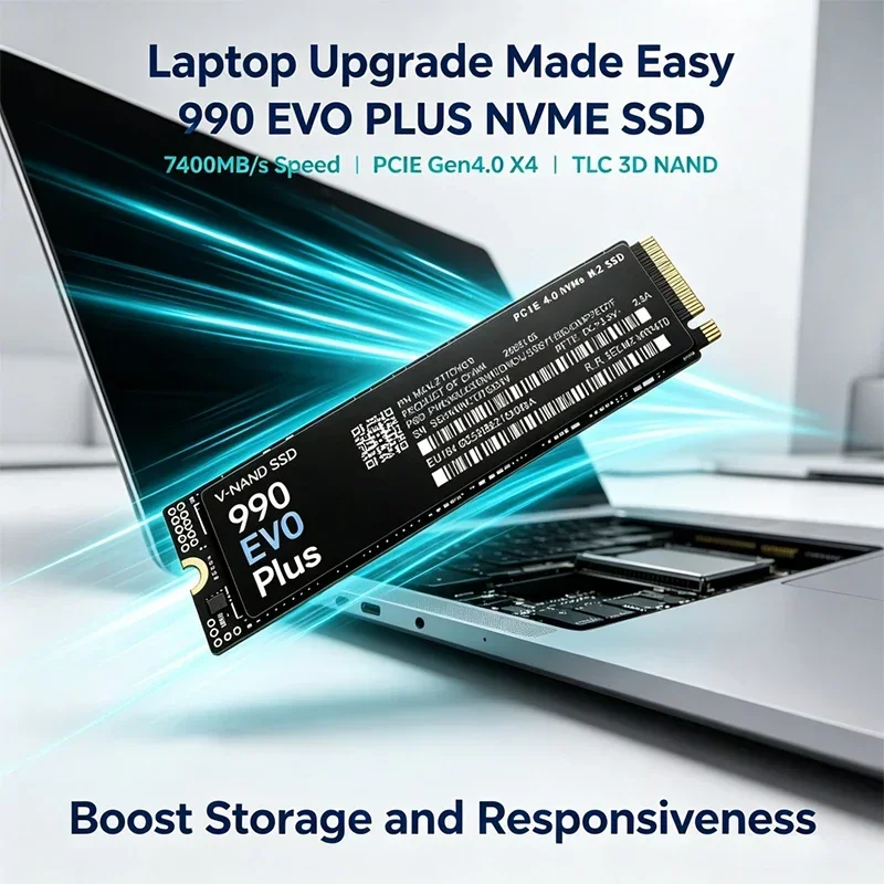 7400MB/s Internal M.2 NVMe SSD 990 EVO Plus PCIe Gen4.0 X4 TLC 3D NAND 500GB 1TB 2TB 4TB 2280 Gaming Drive For PS5 PC Laptop