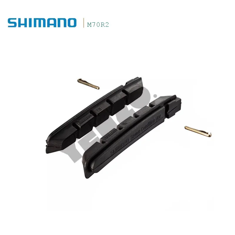 Genuine Shimano M70R2+1 Cartridge Brake Inserts Brake Shoes Pad Deore XT BR-M750 Y8AA98200-OE