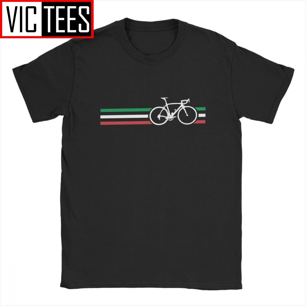 Dogma Tshirt for Men Bike Stripes Italian National Road Race 100 Percent Cotton T Shirt Wholesale Oversized