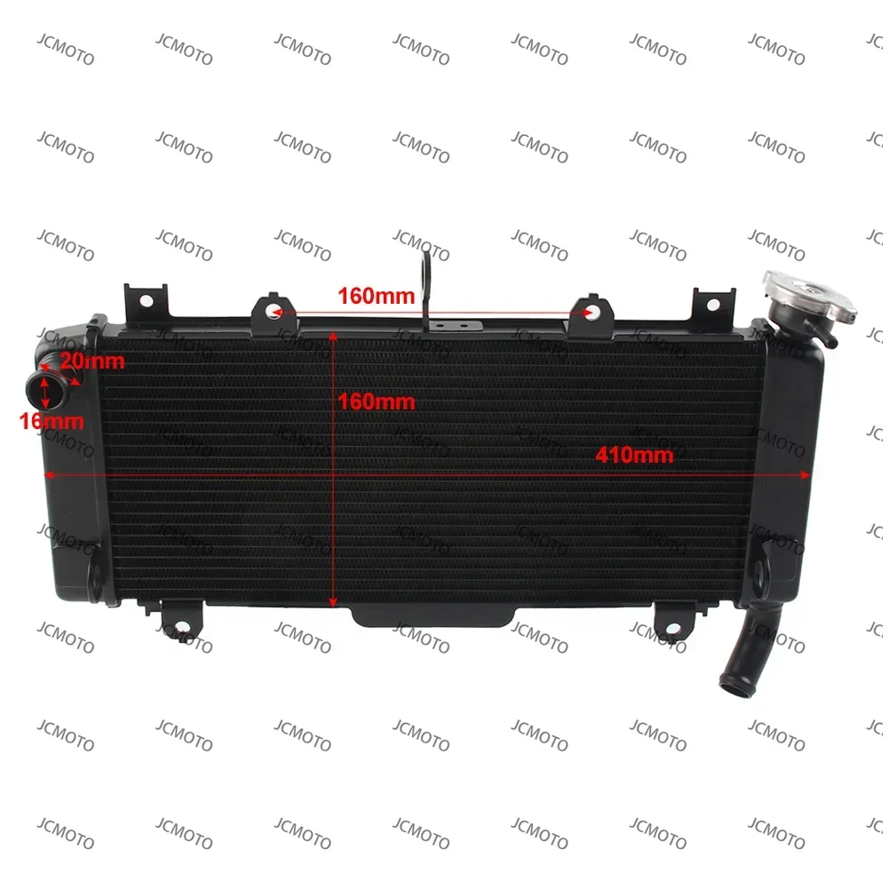

Motorcycle Radiator Cooler Cooling Replacement Accessories For Kawasaki Ninja 650 Z650 ER650 2017 2018 2019 2020 2021 2022 2023