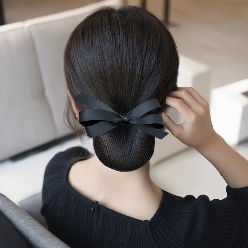 

Profional Nurse Women's Hair Accories Bank Chignon Net Waitr Knot Hair Decor Fine Me Headwear