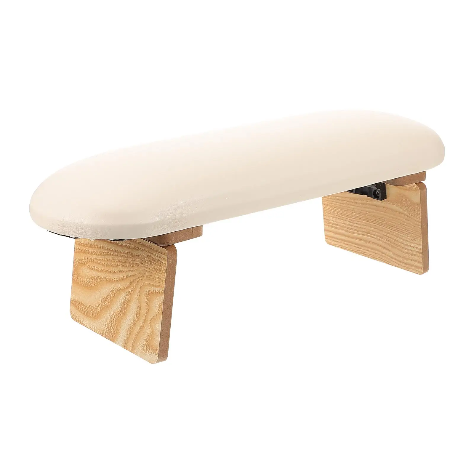 Mesa para decoración de uñas, reposabrazos, máquina de fototerapia para salón de uñas, manicura de madera, mano