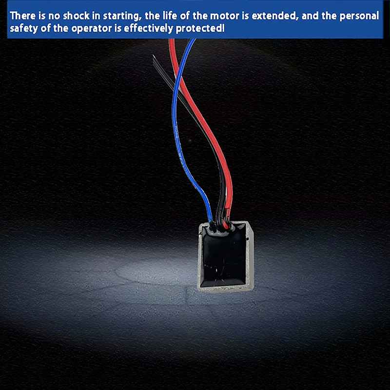1Pc S1M-FF-230A Soft Start Switch Módulo Retrofit Angle Grinder Polishing Machine Soft Starting Switch Power Tool Parts