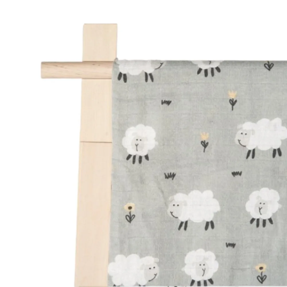 

Soft Baby Swaddle Blanket Cotton Breathable Baby Wrap Sleeping Bag Hypoallergenic Double Layer Baby Stroller Cover Boys Girls