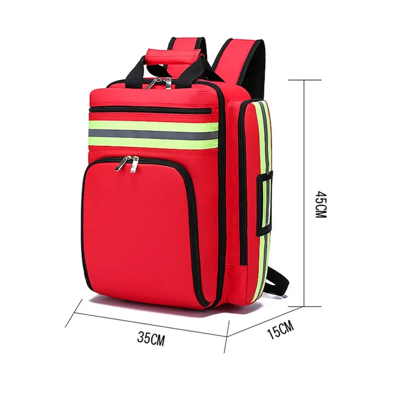 Emergency Rescue Bag Human Anti-Earthquake Disaster Relief Waterproof Outdoor Flood Control Medical Supplies Backpack 3 Colors