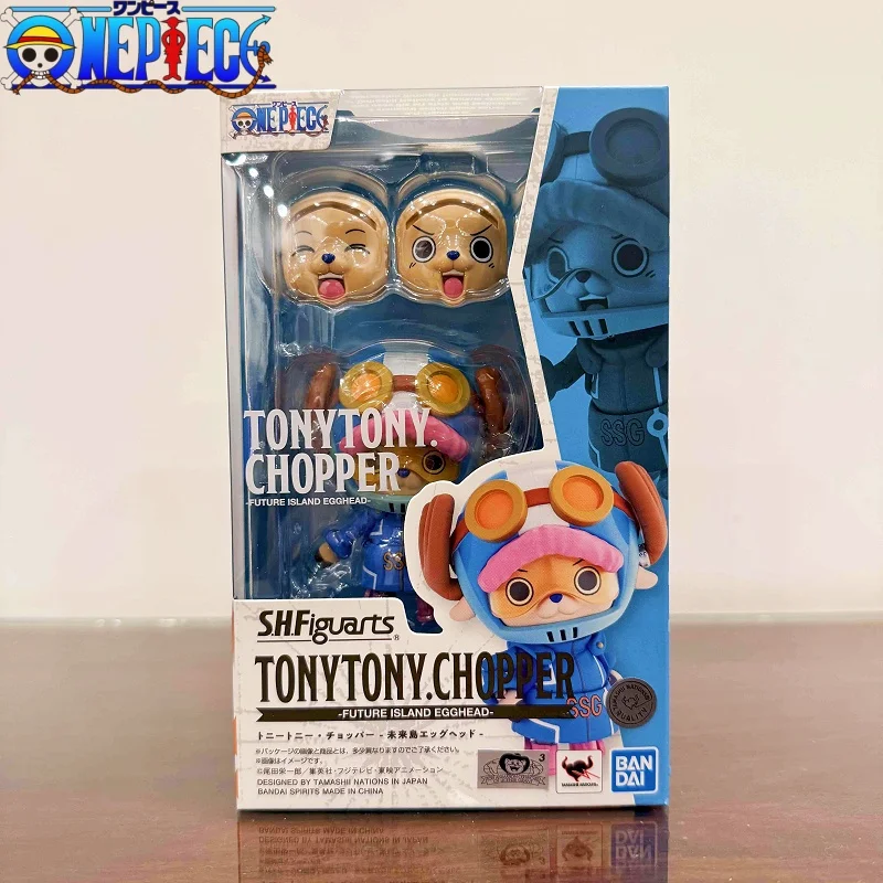 

[In Stock] Bandai Shf Series One Piece Anime Toy Tony Tony Chopper 8cm Egghead Mobile Doll Figurine Model Ornament Toy Gift