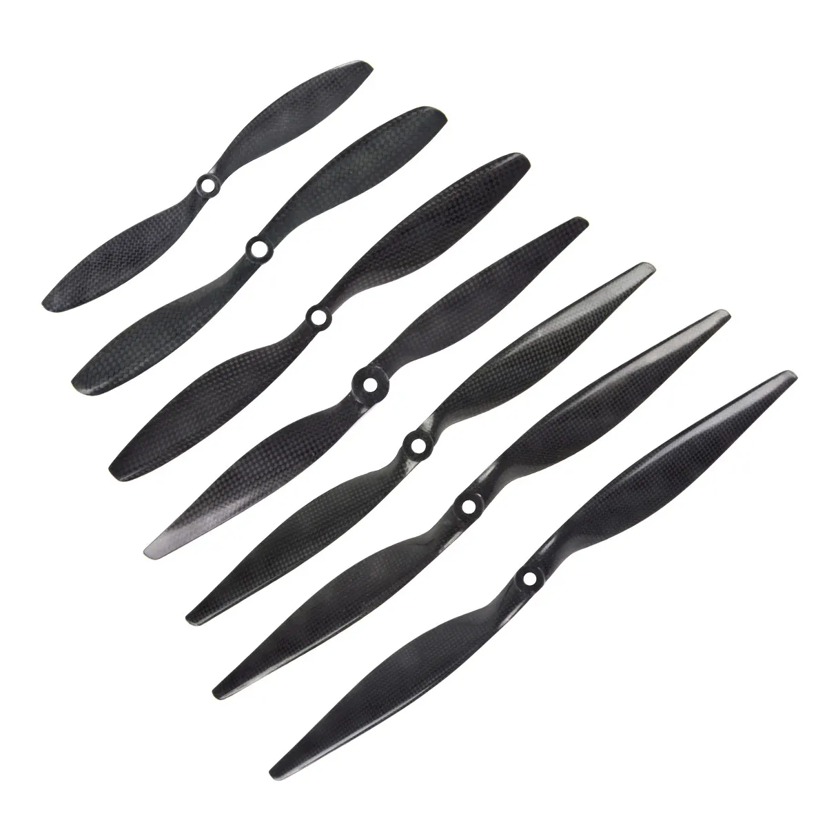 FLT CW Carbon Fiber Prop Propeller With Mounting Rings RC Quadcopter Multicopter Drone Replacement Spare Parts
