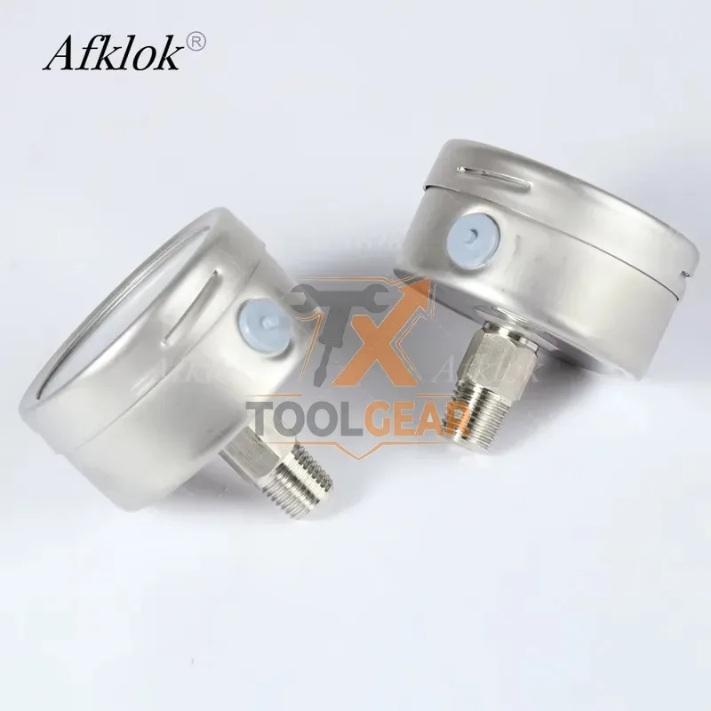 2026hotsale* High Accuracy Industrial Exact bar Psi Back Bottom Connection NPT BSP Thread Manometer Hydraulic for Measuring